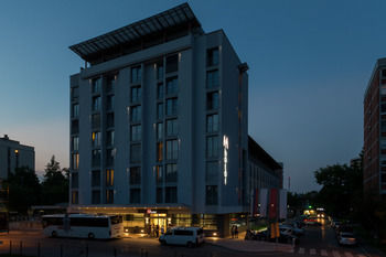 Hotel Front - Evening or Night